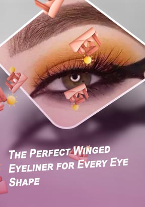 Bat eyeliner