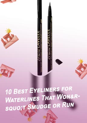 Black waterline eyeliner
