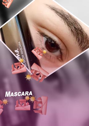 Brown mascara