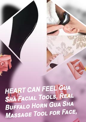 Buffalo horn gua sha tools
