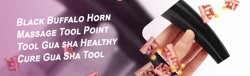 Buffalo horn massage tool