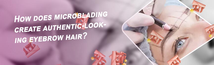 Dermablading eyebrows
