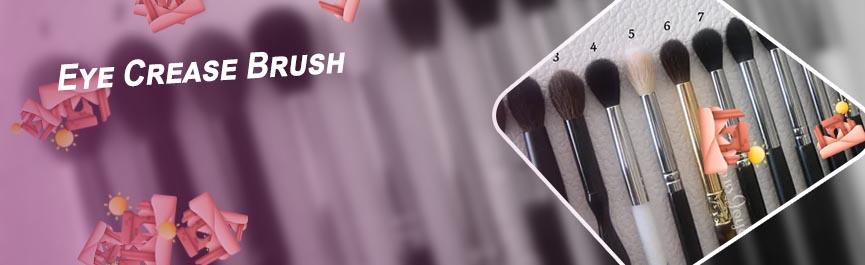 Eye crease brush