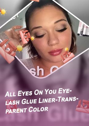 Lash liner glue
