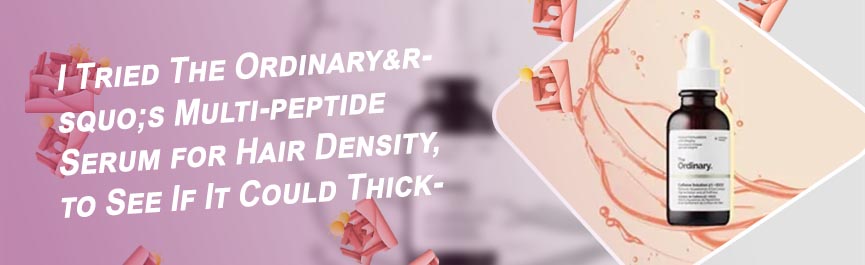 Ordinary hair care